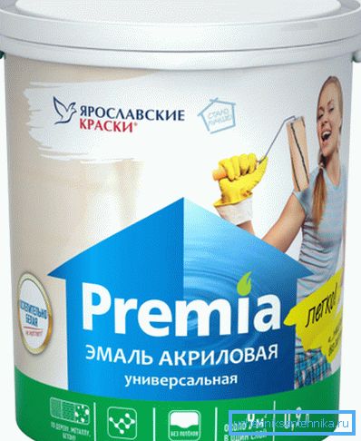 Akrylový smalt pre vykurovacie telesá Akrylový smalt pre vykurovacie telesá