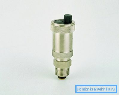 Automatický ventil Mayevsky Automatický ventil Mayevsky