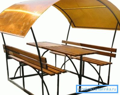 Arbor z profilového potrubia