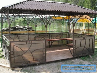Arbor z obdĺžnikového profilu Arbor z obdĺžnikového profilu
