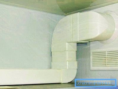 PVC ventilácia v kuchyni PVC ventilácia v kuchyni