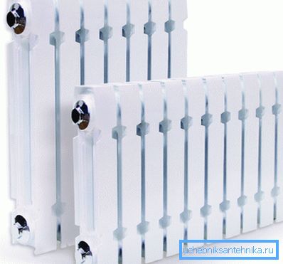 Moderné liatinové radiátory