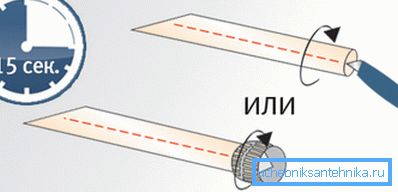 Pre kvalitné pripojenie musíte správne spracovať konce Pre kvalitné pripojenie musíte správne spracovať konce