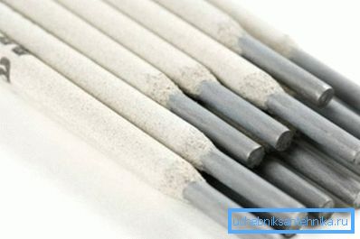 Elektródy pre prácu s nehrdzavejúcou oceľou Elektródy pre prácu s nehrdzavejúcou oceľou