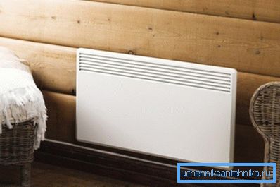 Elektrické konvektory (na fotografii) sú kompaktné a celkom efektívne Elektrické konvektory (na fotografii) sú kompaktné a celkom efektívne