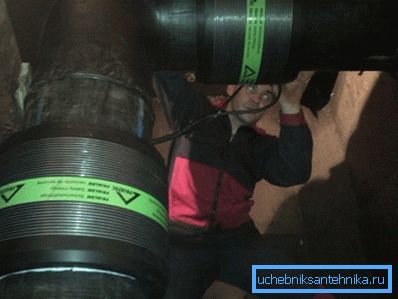 Elektrofúzne pripojenie veľkého priemeru
