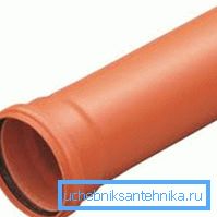 Rúrka PVC s fotkami dokonale plní funkcie odtoku Rúrka PVC s fotkami dokonale plní funkcie odtoku
