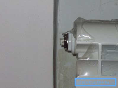 Obrázok inštalovaného ventilu Obrázok inštalovaného ventilu