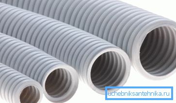Vlnité PVC rúrky Vlnité PVC rúrky