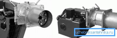 Turbínové horáky používané v dieselových kotloch Turbínové horáky používané v dieselových kotloch