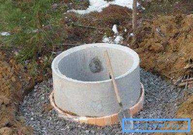 Dobre pripravené z betónových krúžkov Dobre pripravené z betónových krúžkov