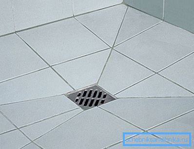 Pripravená podlaha s odtokom Pripravená podlaha s odtokom