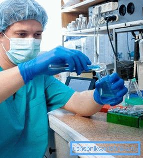 Výskumná vzorka v laboratóriu Výskumná vzorka v laboratóriu