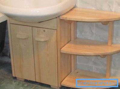 Ako urobiť skriňu pod umývadlom s vlastnými rukami zo šrotu materiálov Ako urobiť skriňu pod umývadlom s vlastnými rukami zo šrotu materiálov