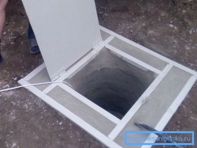 Caisson z betónu s poklopom Caisson z betónu s poklopom
