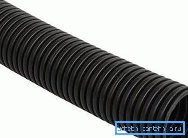 Klasická polyetylénová vlnitá rúrka Klasická polyetylénová vlnitá rúrka