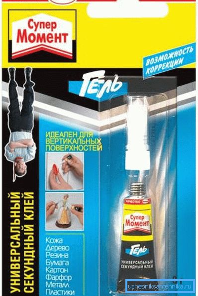 Toaletné lepidlo Superpoint (podľa spoločnosti Henkel)