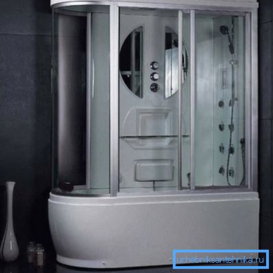 Každá kabína je kombináciou viacerých typov materiálov. Každá kabína je kombináciou viacerých typov materiálov.