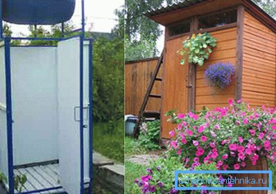 Amatérske fotografie najjednoduchších štruktúr tohto typu, ktoré sa často používajú v chatkách