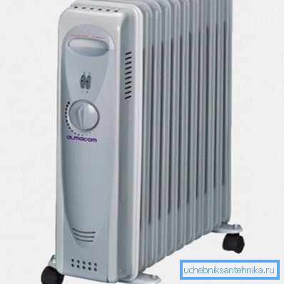 Chladič oleja na 7 sekciách YL-A06-F-7 s ventilátorom