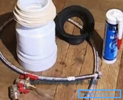 Materiály potrebné na pripojenie toalety k inžinierskym sieťam doma Materiály potrebné na pripojenie toalety k inžinierskym sieťam doma
