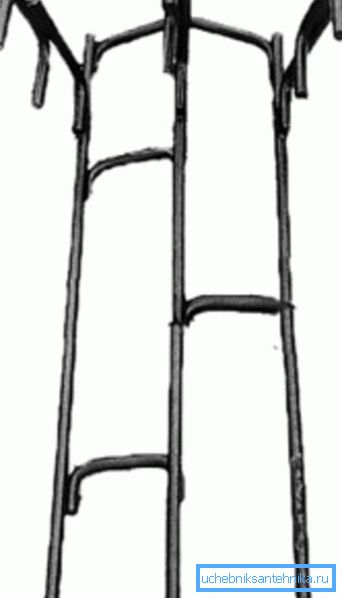 Kovový rebrík CL 1 Kovový rebrík CL 1