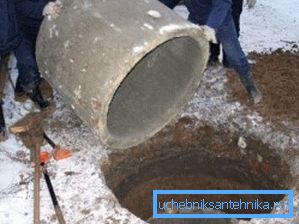 Montáž betónových krúžkov Montáž betónových krúžkov