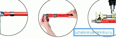 Montáž zosieťovaného polyetylénu. Montáž zosieťovaného polyetylénu.