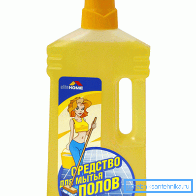 Je lepšie umývať podlahy nielen vodou, ale aj špeciálnou zmesou. Je lepšie umývať podlahy nielen vodou, ale aj špeciálnou zmesou.