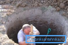 Na fotografii - proces kopanie Na fotografii - proces kopanie