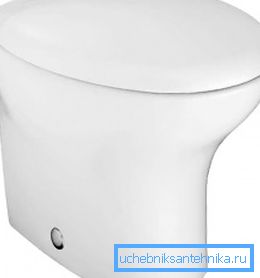 Na foto - porcelánovej toalete Na foto - porcelánovej toalete