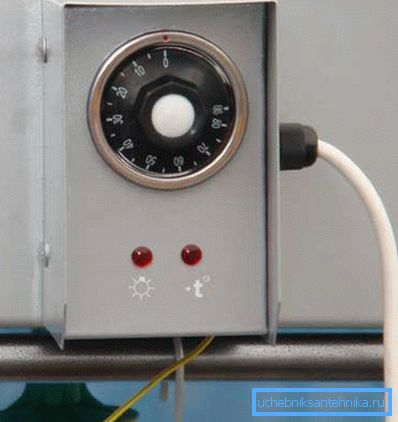 Vo foto - letná sprcha s termostatom Vo foto - letná sprcha s termostatom