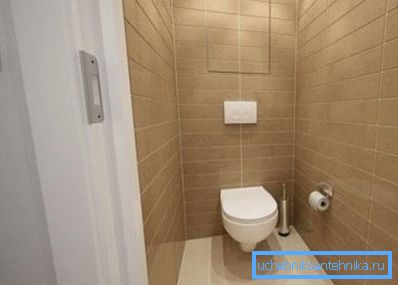 Vo foto závesné WC v kombinácii s falošnou stenou Vo foto závesné WC v kombinácii s falošnou stenou
