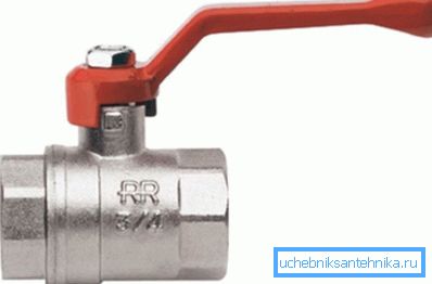 V priemere guľového ventilu? V priemere guľového ventilu?