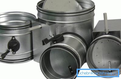 Vo foto - verzie mechanických zariadení pre vetranie okrúhly tvar. Vo foto - verzie mechanických zariadení pre vetranie okrúhly tvar.