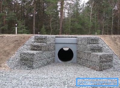 Na fotografii - podkroví betónové výrobky pod vozovkou Na fotografii - podkroví betónové výrobky pod vozovkou