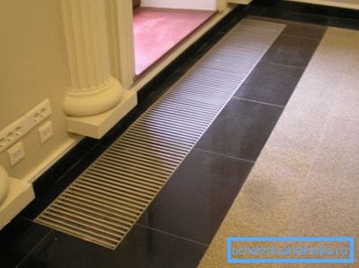 Podlahový elektrický konvektor Podlahový elektrický konvektor