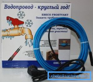 Kábel na ohrev vody Kábel na ohrev vody