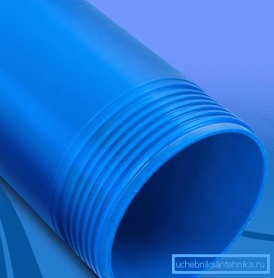 Plastové potrubie PVC pre studne Plastové potrubie PVC pre studne