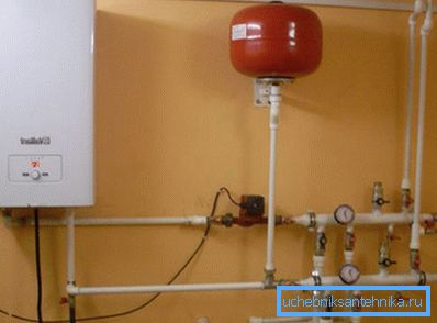 Viazanie elektrického kotla na vykurovanie polypropylénovými rúrami Viazanie elektrického kotla na vykurovanie polypropylénovými rúrami