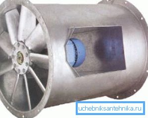 Axiálny výfukový ventilátor AXCBF-18 Axiálny výfukový ventilátor AXCBF-18
