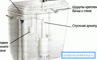 Hlavné uzly odtokového systému. Hlavné uzly odtokového systému.