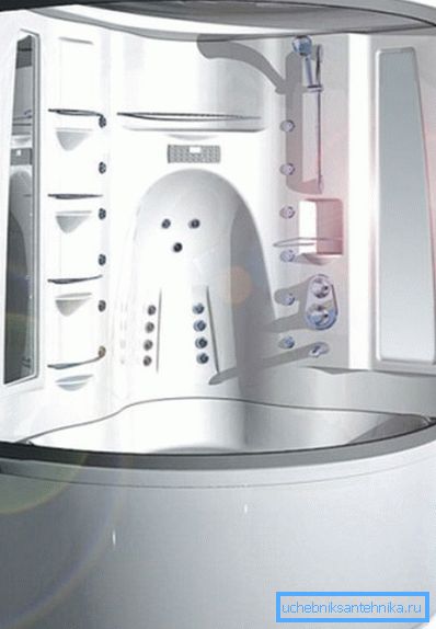 Generátor pary umožňuje dosiahnuť optimálnu teplotu a vlhkosť v priestore, aby sa vytvoril improvizovaný kúpeľ. Generátor pary umožňuje dosiahnuť optimálnu teplotu a vlhkosť v priestore, aby sa vytvoril improvizovaný kúpeľ.