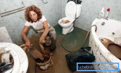 Nešťastný výsledok upchatia na toalete zabráni jeho výskytu Nešťastný výsledok upchatia na toalete zabráni jeho výskytu