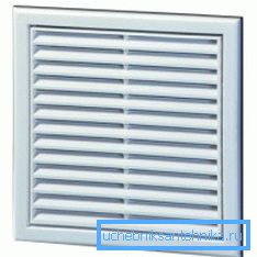 Plastová jednoradová ventilačná mriežka 150x150 mm Plastová jednoradová ventilačná mriežka 150x150 mm