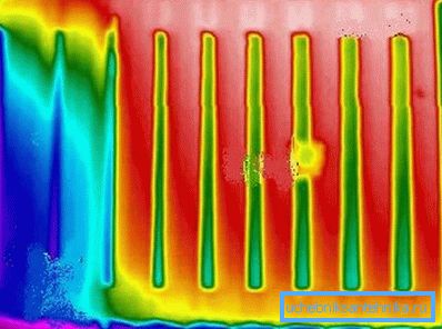Termogram batérie jasne ukazuje, že extrémne časti nefungujú Termogram batérie jasne ukazuje, že extrémne časti nefungujú