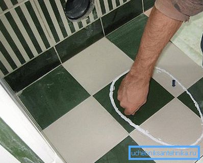 Je lepšie rozmazať podlahu pod podošvou silikónovým tesniacim materiálom. Je lepšie rozmazať podlahu pod podošvou silikónovým tesniacim materiálom.