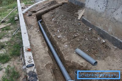 Pod podmienkou vysoko kvalitného odtoku dažďová kanalizácia nepotrebuje veľké prehĺbenie