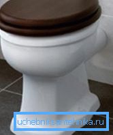 Ukážka toaletnej misy so závesnou nádržou Ukážka toaletnej misy so závesnou nádržou