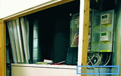 Príklad usporiadania ventilačnej komory